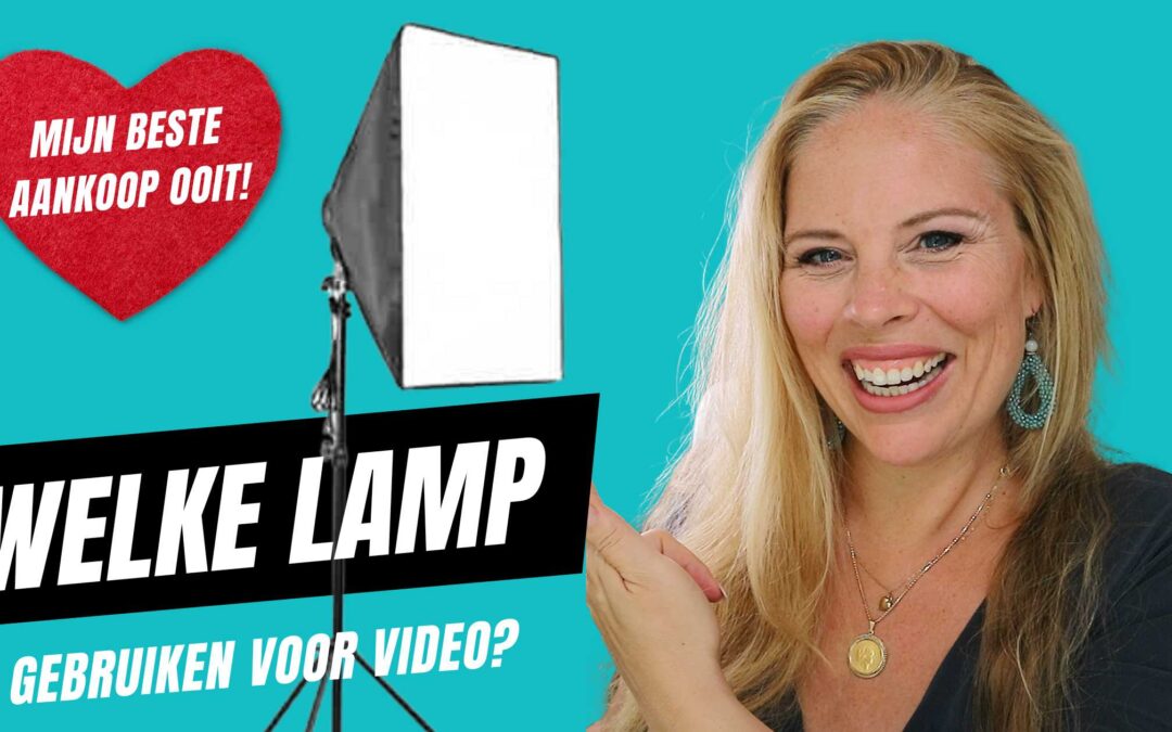 Welke videolamp gebruiken voor video?