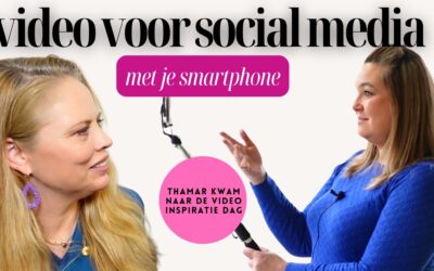 Video´s maken voor je social media kanalen als ondernemer