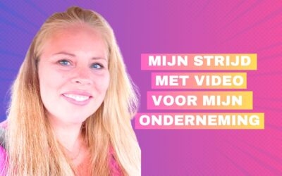 “Ik ben zelfverzekerd als ondernemer, maar voel schroom met video”