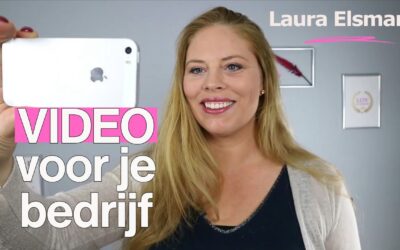 Hoe maak je zelf een goed uitziende video voor je onderneming?